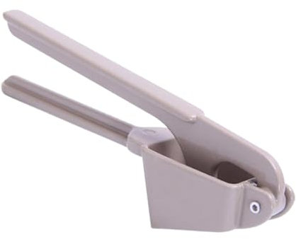 PHENOFICE Knoblauchpresse Mit Schneidemaschine Knoblauchwolf Für Ingwerzerkleinerung Nusszerdrückung Effizientes Lochmuster Ergonomische Griffe Große Kammer Für Mehr Knoblauch