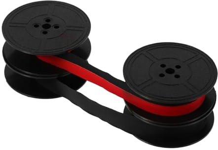 Operitacx Schreibmaschinenfarbband 2 Stück Nylon, Klarer und Scharfer Text | Ersatzpackung, Lichtbeständige Druckqualität, für Mechanische Schreibmaschinen