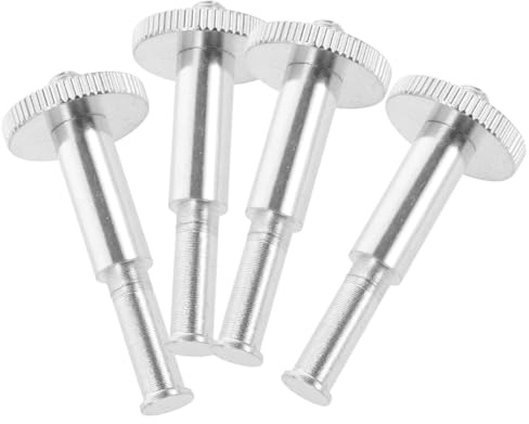 CORHAD 4 Stück-pack Mikrofon Adapter aus Metall für Professionelle Aufnahme Stabile 1/4-zoll Schraubverbindung Passend für Monitor Mikrofonständer und Suspension Stative