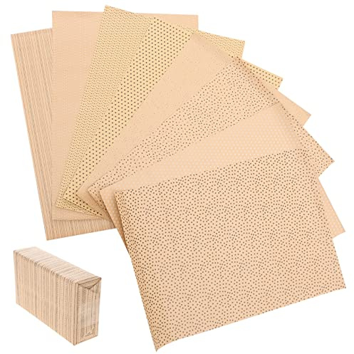 CALLARON 8stücke Teiliges Vintage Geschenkpapier Kraftpapier Für Kreative Buchverpackungen Und Dekorationen Für Geburtstagsfeiern Und Besondere Anlässe