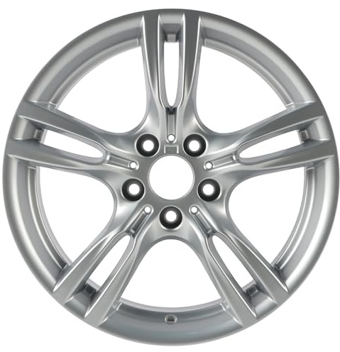 HOLUEKU New 18 Inch 18x8.5 Inch Premium Aluminum Alloy Rear Wheel Rim Fits for BMW 3 & 4 Series Activehybrid 2012 2013 2014 2015 2016 2017 2018 2019 2020, 36117845881 Direct Fit OE Stock Specs
