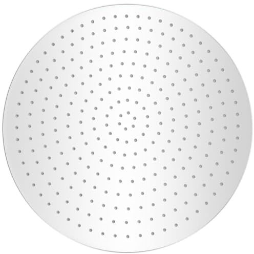 Gecheer 288 Nozzle Stainless Steel Round Rain Shower Head with Swivel Joint - 50cm Diameter, Wall/Ceiling Mountable Model275938