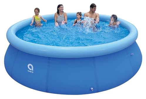 RAPTAVIS Piscine gonflable Easy Set Piscine hors-sol ronde hors-sol 360 cm x 90 cm