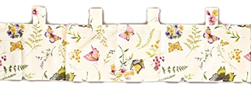 Küche und mehr - Bistrogardine m. Schlaufen ''Schmetterling'' (30/150)