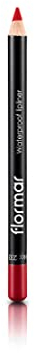 Flormar Waterproof Lipliner - Crayon a Levre Waterproof – Longue Tenue et Résistant aux Bavures – Définition Naturelle pour Tous les Teints – Crayon Contour des Lèvres Nude, 233 Dramatic Red