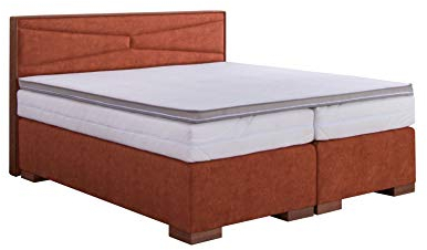 AUKONA Boxspringbett Lava 180x200, Farbe wählen und ändern, 7 Zonen Taschenfederkern-Matratze, H2 H3 H4, Komfortschaum-Topper, Lieferung und Aufbau kostenlos