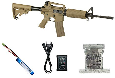 OpTacs G & G Armament Set !!! Softair - Gewehr - G & G M4 CM16 Carbine - ab 14, unter 0,5 Joule Desert