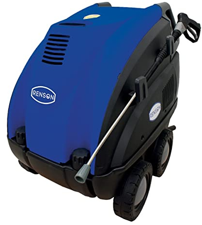 Nettoyeur Haute Pression Eau Chaude, Nettoyeur Haute Pression Professionnel, monophasé, Puissant, avec Compteur horaires 120 Bar, 11L/Min, Haute qualité Professionnelle