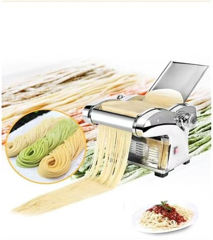 Máquina automática para fideos frescos Máquina para fideos eléctrica Máquina para cortar rodillos de fideos para pasta Máquina multifuncional, 4 cuchillos (tamaño : 3 blades)