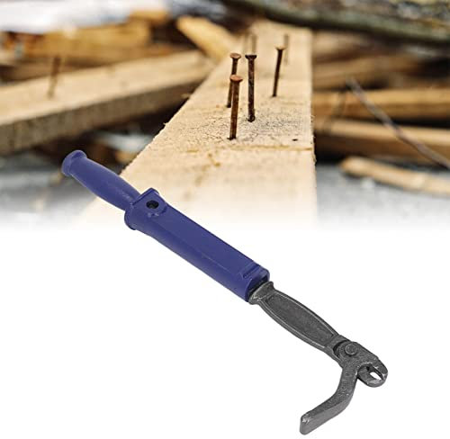 Nail Puller, Wrecking Pry Bar, High Carbon Steel Hand Tool, for Woodworking Maintenance, Woodworking Household Prying Scraping Lifting Pulling