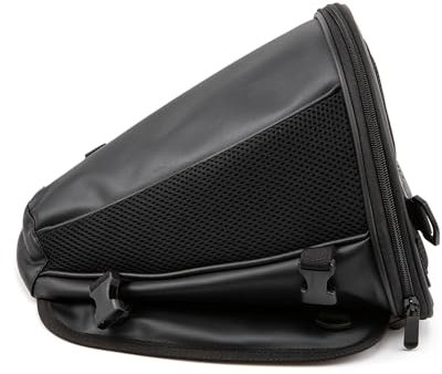 Bolso de sillín impermeable multifuncional del asiento del almacenamiento del poliéster de la motocicleta, Deportes al aire libre del asiento trasero de la motocicleta ligero del tanque Bag con la