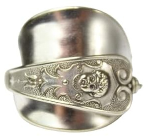 Besteck Schmuck Ring, ca. 61 (19,5) Ring aus Besteck