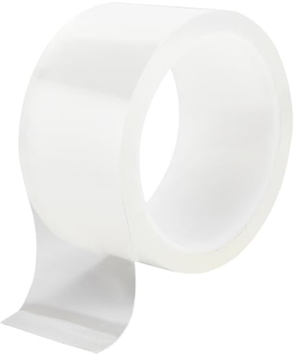 CRASPIRE 16.4 Ftx1.96 Inch Transparent Window Weather Sealing Tape Strong Adhesive No Clear Gap Insulation Single Sided Windproof Weatherproof for Winter Doors Draft Stopper Shower Glass Gaps Bathroom