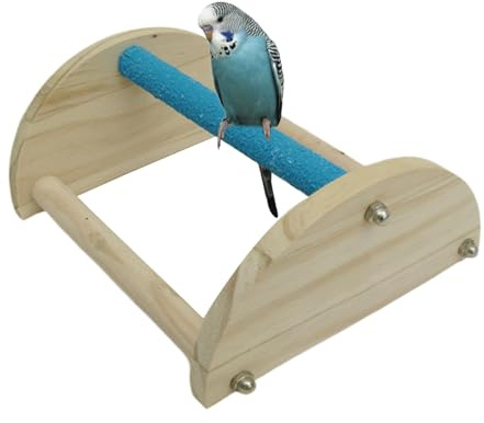 Baby Chick Roosting Bar, Chick Barch pour Broodter - Poussin en bois - Barre de couchage pour perche - Support pour oiseaux d'entraînement, accessoires coop - Jouet pour grands oiseaux