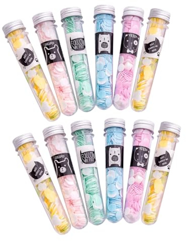 Generico Fogli di Sapone 12 Sapone di USA e Getta per Viaggi e Outdoor Fragranza Facile da Trasportare per e Escursioni