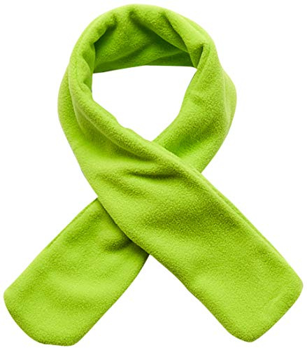 Playshoes unisex barn fleece halsduk vinterhalsduk, Grön, Einheitsgröße