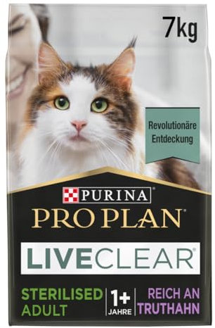 PURINA PRO PLAN LIVECLEAR STERILISED ADULT reich an Truthahn