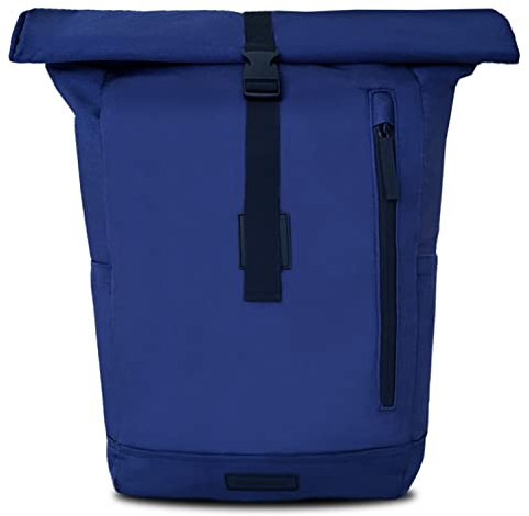 Bomence Roll Top Mochila Ultra Ligera Eco, Unisex Damas y Caballeros (Azul)