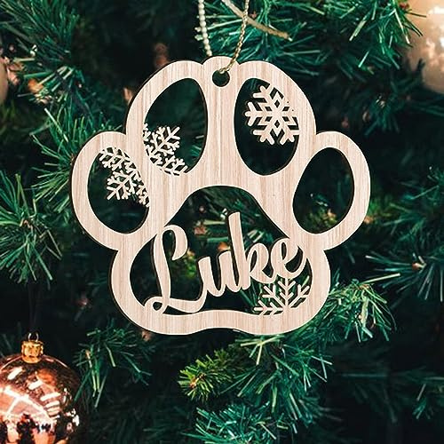 IEK personalisierte Weihnachten,personalisierte Familie Christbaumschmuck mit Namen von Familienmitgliedern Christbaumschmuck mit Namen Weihnachtsdeko aus Holz (XF1)
