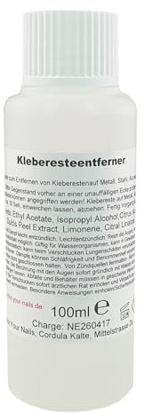 Kleberesteentferner & Etikettenlöser – Gelreiniger, Made in Germany, 100 ml