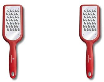 Victorinox 760811 Coarse Grater Red/Silver (Pack of 2)