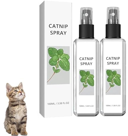 Herbal Cat Joy Spray, Cat Training Spray with Catnip, Cat Anxiety Relief Kitty Joy Herbal Joy Cat Spray
