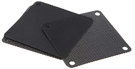 Mabta 5 Stück Computer-Chassis-Filtergeflecht, 60 mm, PC für Gehäuselüfter, staubdichte Abdeckung, PVC-Filter, Adapterkabel, Erweiterung, Splitter, Kabel, Lüfter-Konverter, Controller, Karten-Modul,