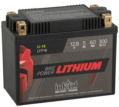 Batteria al Litio Accossato con tecnologia LiFePO4 per MOTO GUZZI NEVADA 750 CLUB (LK) (2000-2003) (CC 744)