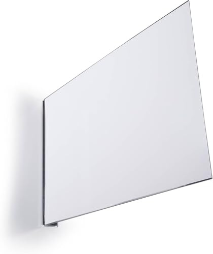 Durable Cartel bandera 210 x 297 mm, cartel estantería magnético A4 apaisado, transparente, 187519