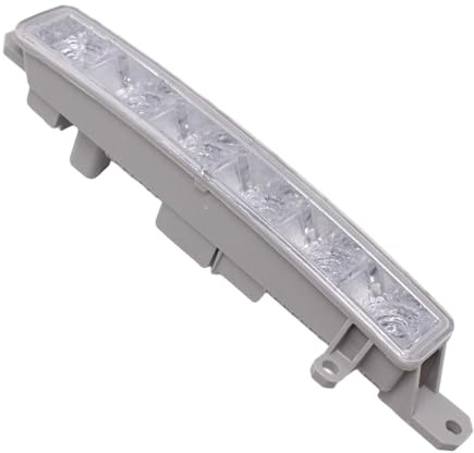 F Fityle Feux de Jour à LED pour Voiture, Ampoules en PP Résistant, Facile à Installer, Feux de Jour Transparents pour 108 et 308