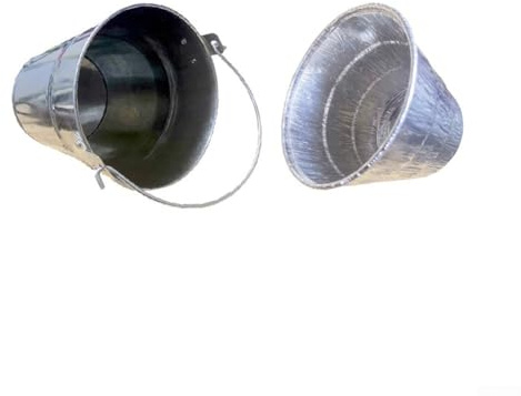 Eawfgtuw Seau à graisse avec 10 granulés pour barbecue à granulés pour grille d'égouttement en métal pour cuisine en plein air