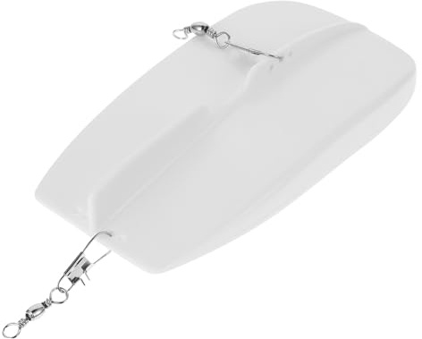 Parliky Planche de Plongée de Mer Blanche Accessoire Robuste pour Traîne Outil pour Appâts