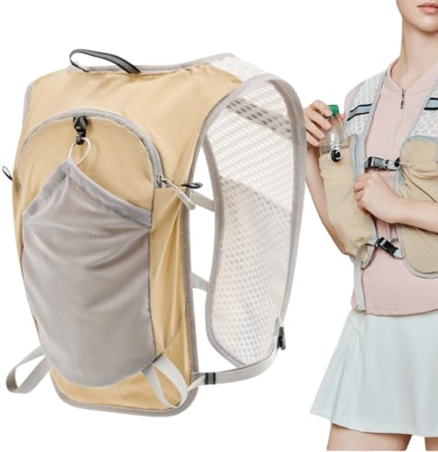 Chaleco De Running | De Transporte Ligero - Pack De Hidratación para Running | para Mujeres Hombres Senderismo Deportes Al Aire Libre Carreras Ciclismo Corredores Acampada Escalada