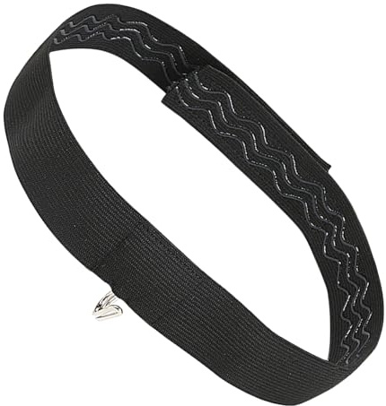 Brillen Nasen Make Up Schutz mit Halteband aus Polyester und Metall Schwarz | Augengläser und Nasensteg, Sozialer Anlass, Nachts Tragbar, nach Eingriffen