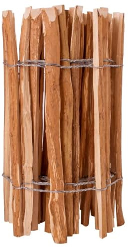 Generico Staccionata in Legno di Nocciolo 60x500 cm,Articoli di ferramenta,riere e recinzioni,Pannelli per recinzioni,Marrone,9.6 kg,43136