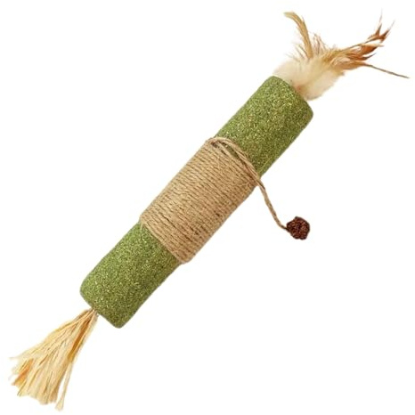 Kattmynta silvervine-pinnar – 30 cm innovativa katttuggpinnar, interaktiva