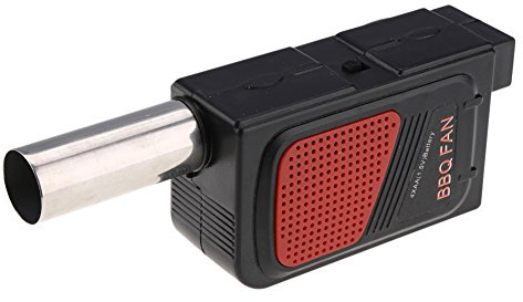 Eboxer Elektrischer Grill Luftgebläse,Tragbare Handheld BBQ Gebläse Kochventilator Luftgebläse für Outdoor Camping Picknick Grill Kochen Werkzeug