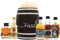 Rum Männer Geschenk | 5 besondere Rum Spezialitäten (5 x 0.05 l) in einem Fass | Rum Set