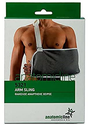 Anatomicline Arm sling One Size suitable for immobilizing upper extremity at 90ο