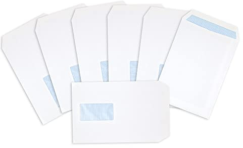 Postmaster A5 C5 Window Envelopes 229 x 162 mm 90 GSM Self Seal White 200 Pack