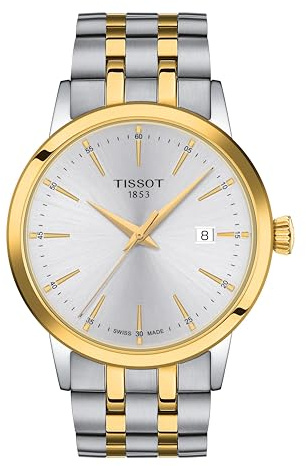 Men's Watch only time Tissot Classic Dream Bicolor T129.410.22.031.00 Steel 316L