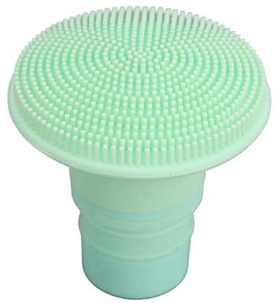 Massagepistolenköpfe, 18/19 Mm Silikon-Ersatz-Massagepistolenaufsatz Deep Tissue Percussion Plug and Play Salonwerkzeuge Massagekopf (Hellgrün)