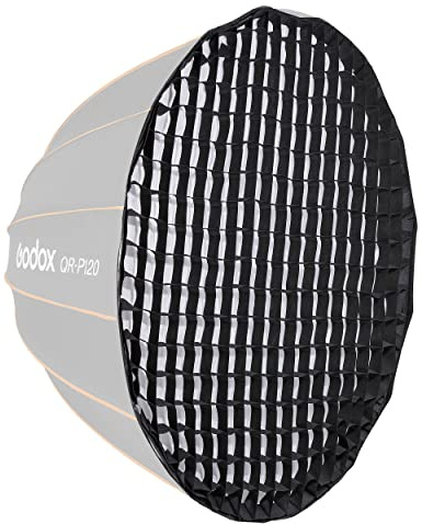 Godox P120-G 120cm Diameter 4cm Honeycomb Grid for Precise Light Control in Godox QR-P120 Parabolic Softbox Studio Photography