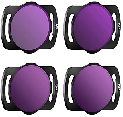 ND-Filter-Set, kompatibel mit DJI Avata/O3 Lufteinheit, Drohnenfilter ND8, ND16, ND32, ND64 Filter, Drohnenzubehör, 4 Stück