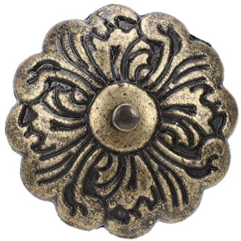ANKROYU 30 PCS Clous de Tapisserie, Punaises de Porte Rembourrées en Alliage de Zinc, Clous de Tapisserie de Garniture de Clou de Canapé, Goujons de Porte Décoratifs pour