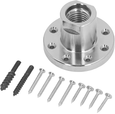 Yuecoom Drehmaschinen-Frontplatte, 7,6 cm, Holzbearbeitung, legierter Stahl, Drehmaschinen-Frontplatte, Spindel, Drehmaschinen-Frontplatte für 1 Zoll 8 TPI Spindel mit 10 Schrauben