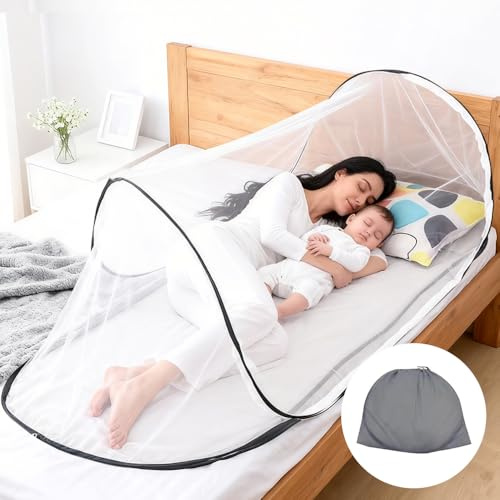 HuaMuDM 200 x 80 x 56 cm Moskitonetz Pop Up