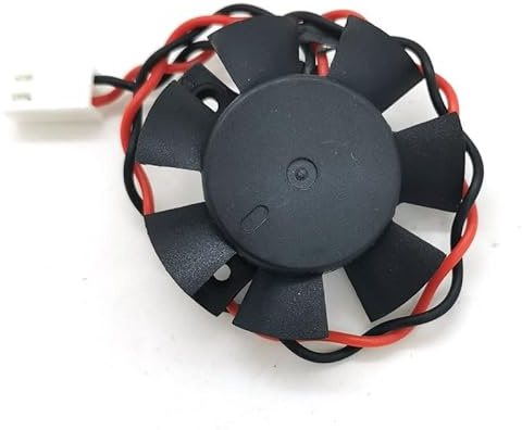 LXCOZED para DaHua para DVR NVR VCR Placa Base BGA CPU Enfriador Ventilador de enfriamiento 5V portátil Piel térmica(Silver)