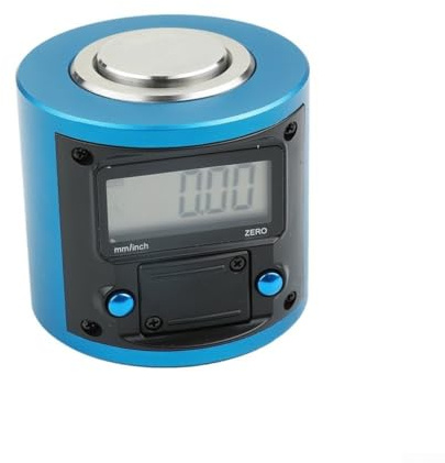 Digitales Werkzeug Einstellinstrument mit LCD-Display, 0-50 mm Bereich, 0,01 mm hohe Genauigkeit Höhenmesser, Dual mm/Zoll Einheiten, Metallkonstruktion für Z-Achse