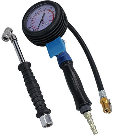 Professional Tyre Inflator Gauge Pump Pressure Tester For Cars HGV's